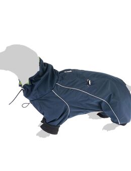 TIAKI Hundeoverall Smurff - ca. 30 cm Rückenlänge