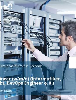 Cloud Engineer (w/m/d) (Informatiker, IT-Architekt, DevOps Engineer o. ä.) - Frankfurt (Main)