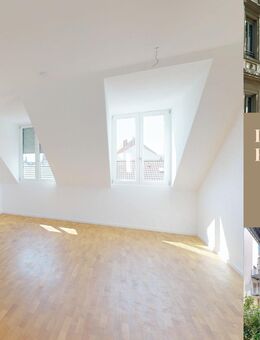 Über den Dächern der Weststadt: 4-Zimmer-Wohnung mit großer Dachterrasse im Francis! - Karlsruhe