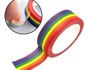 Regenbogen Klebeband aus Papier 1,5cmx10m Deko Papier Band Dekoration Streifen 8,90 €* - Villingen-Schwenningen