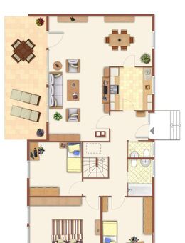 Randlage. Bungalow auf Keller mit Nebengebäude - Mudau