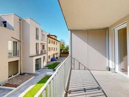 Moderne, nachhaltige 4-Zi-Wohnung mit barrierefreiem Komfort Balkon, Stellplatz und durchdachtem Energiekonzept in Lörrach - Lörrach