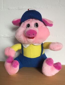 Schweinchen Schlau Plüschtier 90er Jahre - Bremen