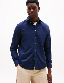 Tommy Hilfiger Langarmhemd SOLID HERITAGE OXFORD RF SHIRT