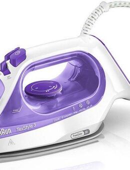 Braun Dampfbügeleisen TexStyle 3 SI 3042 VI, 2350 W, Anti-Kalk-System