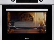 Amica Einbaubackofen EB 944 100 E, mit 1-fach-Teleskopauszug, Steam Clean, Ofen mit 11 Programmen und einstufig ausziehbaren Backblechschienen.