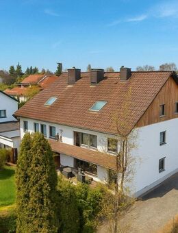 Wohnen, Arbeiten, Vermieten - Für Käufer provisionsfreie DHH mit Gewerbeeinheit & Top-Anbindung - Olching