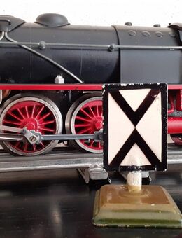 Märklin 2351 Merktafel zum Vorsignal für Spur 0 u. 1 - 30er Jahre - Beverstedt