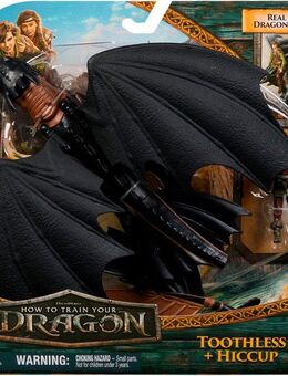 Spin Master Spielfigur Dragons Movie - Viking & Dragon - Ohnezahn & Hicks