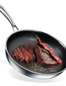 Fixline Bratpfanne Ø28cm Wabendesign schwarz - Birkenfeld (Baden-Württemberg)