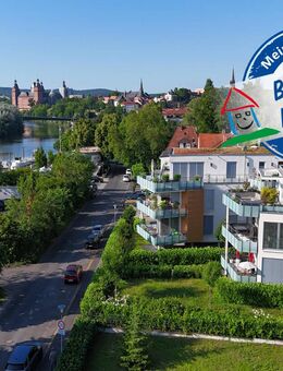 DIETZ: Bestlage! 3-Zimmer-Wohnung mit Garage Am Flosshafen in Aschaffenburg zu verkaufen! - Aschaffenburg