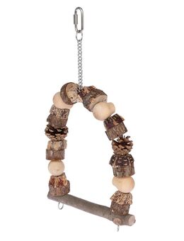 TIAKI Vogelschaukel - Größe S: B 18 x H 25 cm