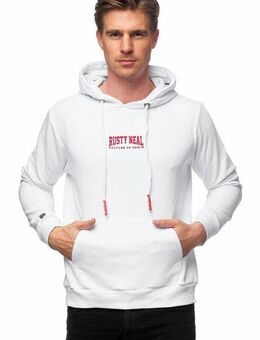 Rusty Neal Kapuzensweatshirt mit lässiger Kängurutasche
