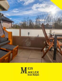 Ferienwohnung an der Nordsee - möbliert, mit sonniger Loggia und Tiefgaragenstellplatz - Butjadingen