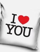 Kissenbezug Love Ich liebe dich 40*40 cm Perfektes Valentinstags Geschenk in 24536