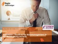 Kaufmann / Kauffrau für Büromanagement in der Buchhaltung (m/w/d) - Sondershausen
