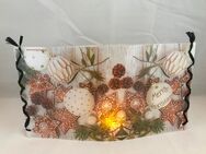 Stimmungs- Windlicht "Weihnachtskugeln" handmade NEU - Erkelenz