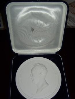 Johan Wolfgang von Goethe 1749-1832 Meissen Medaille - Sprockhövel