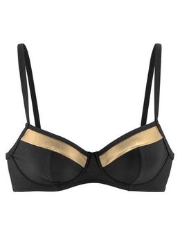 LASCANA Bügel-Bikini-Top Elodie, mit trendigem Materialeinsatz