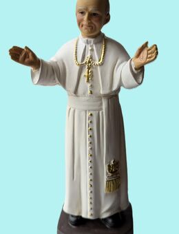 Papst Franziskus Figur Statue ca. 20 x 9,7 cm Kirche NEU - München Schwabing-Freimann