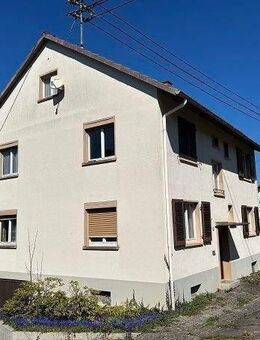 Großes Grundstück mit älterem Zweifamilienhaus in schöner Aussichtslage - Schopfheim