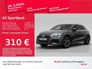 Audi A3, Sportback 40 TFSI e S line, Jahr 2024 - Eching (Regierungsbezirk Oberbayern)