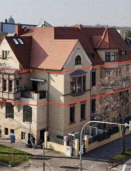 Luxuriöse Wohnung in historischer Jugendstilvilla zu vermieten in Dessau Nord WG geeignet - Dessau-Roßlau