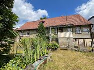 Günstiges "Häuschen" mit Garten und zwei Garagen - Stadt Oberharz am Brocken OT Elbingerode - Oberharz am Brocken