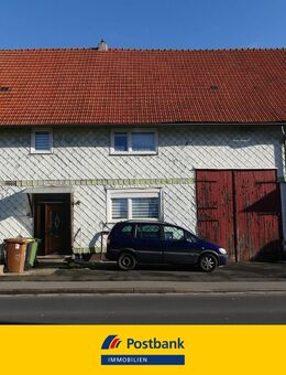 Zwangsversteigerung - Einfamilienhaus mit Scheunenanbau in Espenau - provisionsfrei für Ersteher! - Espenau