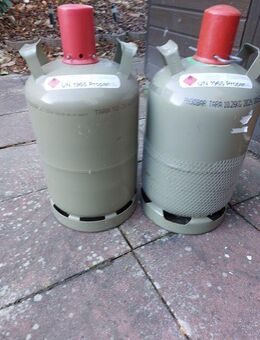 2 Stck11kg Propangasflaschen grau leer - Lengede