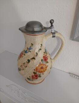 Handbemalter Keramikkrug – Fa. Wechsler aus Schwaz Austria - Röhrnbach