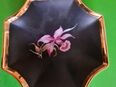Schale "Orchidee" Plankenhammer Floss Bavaria 24 Karat Goldrand in 63584