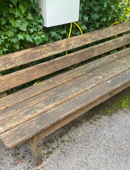Gartenbank massiv Holz L220xB65xH75 - Leonberg (Baden-Württemberg)
