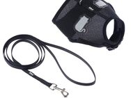 TIAKI Katzengeschirr Comfy mit Leine - Bauchumfang: 28 - 38 cm