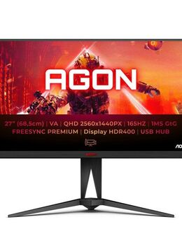 AOC AG275QXN/EU Gaming-Monitor (68,5 cm/27 ", 2560 x 1440 px, 1 ms Reaktionszeit, 165 Hz, VA LCD)