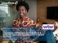 Consultant / HR Berater (m/w/d) Work & Rewards - Executive Compensation & Board Advisory - Frankfurt (Main)