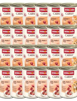 Sparpaket animonda Carny Kitten 24 x 400 g - Mix (2 Sorten)