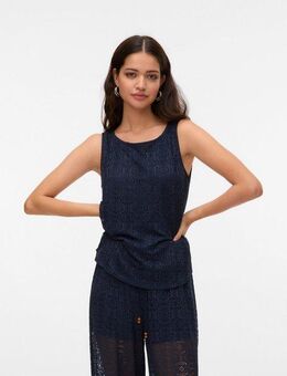 Vero Moda Spitzentop VMMAYA TANK TOP JRS VO Materialmix, regular fit
