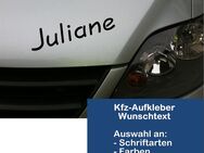 Kfz- Autoaufkleber / Car Tattoo / Sticker / Wunschtext / 20 cm lang / Farbauswahl - Vöhl