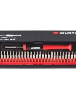 WÜRTH WURTH Feinmechanik-Schraubendreher Sortiment, 29-teilig 06134895 - Wuppertal