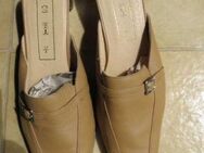 Schuhe, Pantoletten Mules, Gr.37, braun, neu - Essen