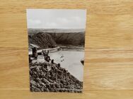 Ansichtskarte-AK-675-St. Goarshausen, Burg Katz mit Loreley. - Nörvenich