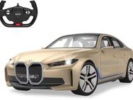 Jamara RC-Auto BMW i4 Concept 1:14, goldfarben, 2,4 GHz, mit LED-Licht und Innenbeleuchtung, offiziell lizenziert