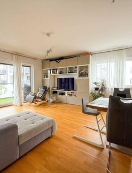 Hochwertig und modern! Lichtdurchflutete 4-Zimmer OG-Wohnung mit großem Balkon u. TG-Stellplatz - Mühldorf (Inn)