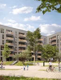 Modern, hell, funktional - 3 Zimmer mit zwei Bädern und Weitblick - Düsseldorf