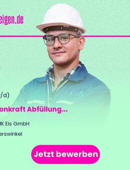 Saisonkraft (m/w/d) Abfüllung - Everswinkel