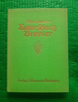 Naturschutz - Brevier 1927 Marie Jaedicke - Gröbenzell