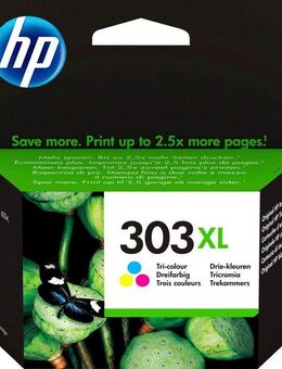 HP 303XL Tintenpatrone (1-tlg., original Druckerpatrone 303 cyan/magenta/gelb XL)