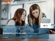 Sozialpädagog*in (m/w/d) - Lehre