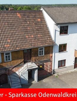 1-2 Familienhaus mit kl. Scheune und historischem Wohnhaus (kein Denkmalschutz) - Erbach (Hessen)